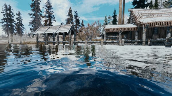 Водная гладь Морфала.. Skyrim SE (сборка 7.0)