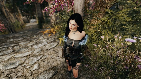 В деревне.. Skyrim SE (сборка 7.0)