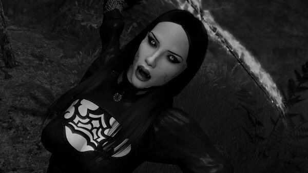 Велена в бою, с занесеной катаной..