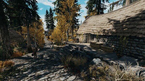 Деревушка РОРИКСТЕД.. Skyrim SE (сборка 7.0)