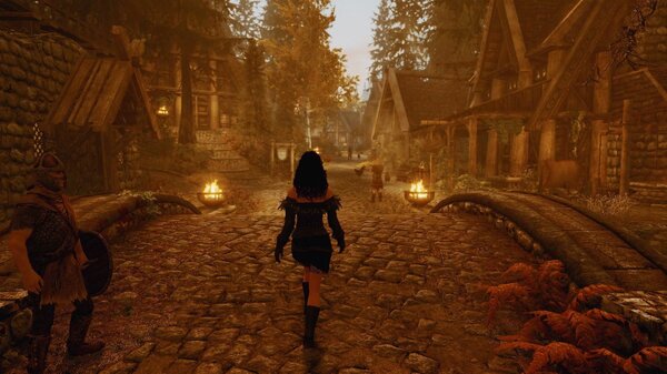 Йеннифер пришла в Вайтран на рассвете.