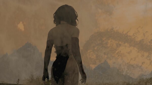 Новый образ Велены, как молодой вампирши.