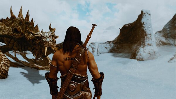 Эйран пришёл к Партурнаксу.. SkyrimSE (сборка 6.0)