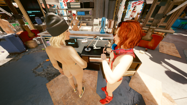 Шатенка Ви на ню-рынке -2.