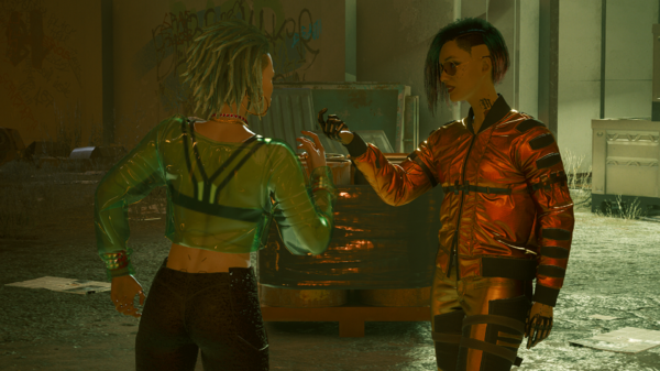 Джуди;-'Ну подойди поближе и тоже самое повтори".