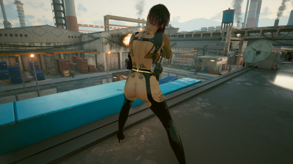 Джуди ведёт бой.