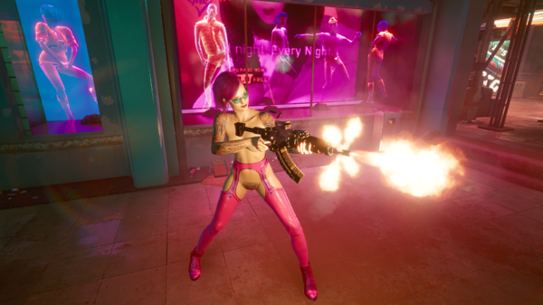 Юная Ви отражает нападение.