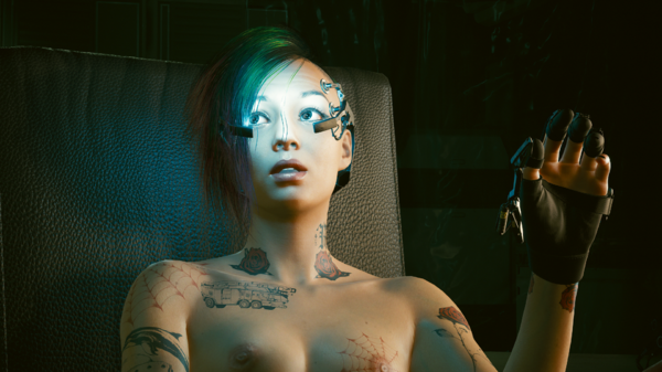 Джуди:-"Кто здесь?".