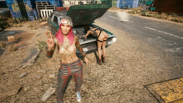 Ви сделала селфи на фоне позы Панам ))