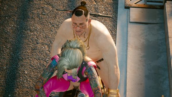 Ви и Джеки на мотоцикле..