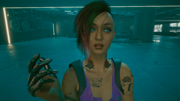 Увидев этот билборд, Ви остановилась как вкопанный