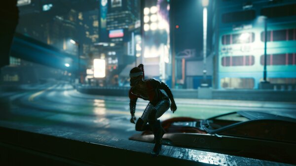 Женщина-кошка? Cyberpunk 2077