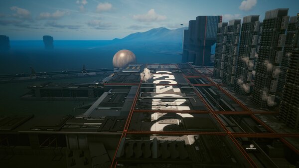 Вид из Арасака-плаза..