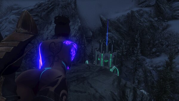 TESV Прибыла ко дворцу