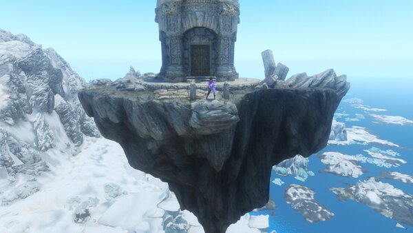 TESV Терра Умбра движется ко дворцу