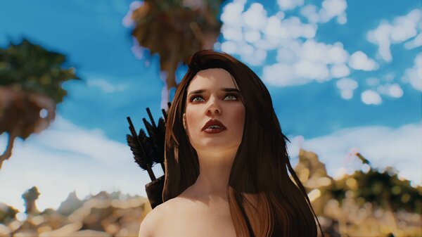 Эйла охотница.. Skyrim SE (Тропики 7.0)