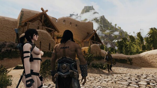 Пред входом в Вайтран.. Skyrim SE (Тропики 7.0)