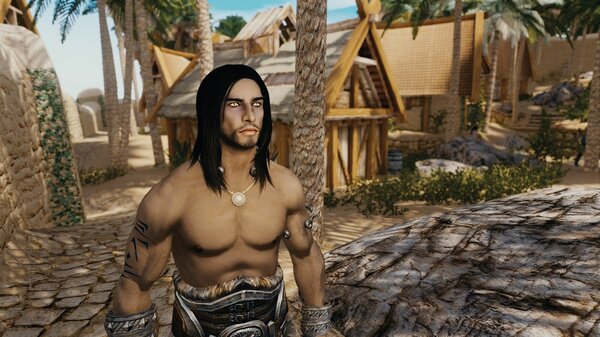 Эйран в Вайтране.. Skyrim SE (Тропики 7.0)