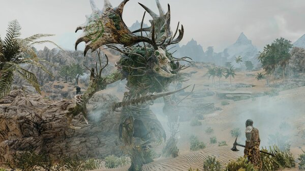 Леший из Ведьмака. Skyrim SE (Тропики 7.0)