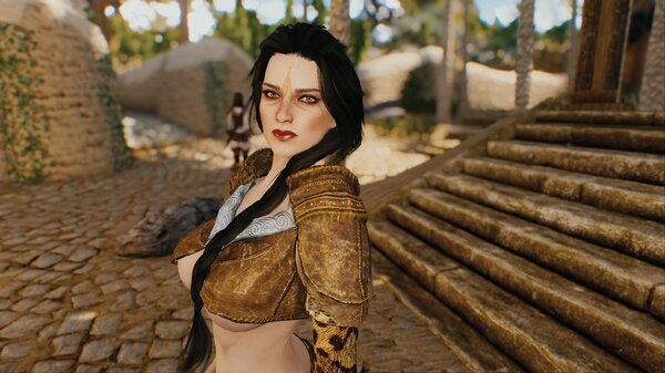 Рийка возле Йорваскра.. Skyrim SE (Тропики 7.0)