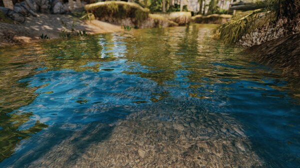 Вода, как живая! Skyrim SE (Тропики 7.0)