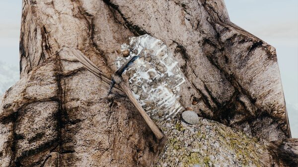 На вершине мира - горная порода и..