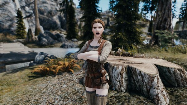 Красотка Сигрид. Skyrim SE (сборка 7.0)