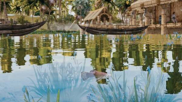 Рыбка в воде.. Skyrim SE (Тропики 7.0)