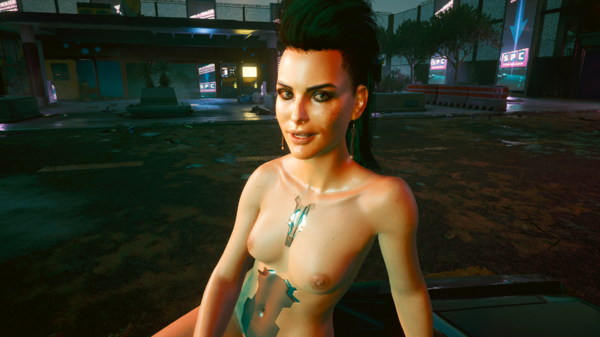 Бестия заигрывает с Ви.