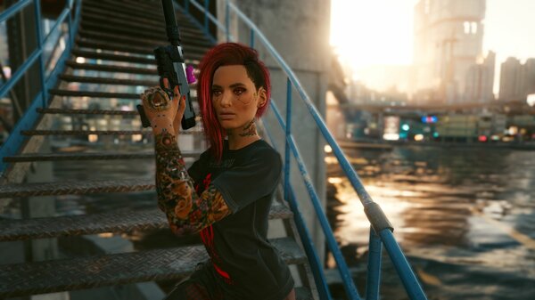 Ви оочень давно не позировала! Cyberpunk 2077