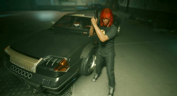 Типа, я серьезный парень ;) Cyberpunk 2077