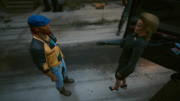 Лясы точат.. Cyberpunk 2077