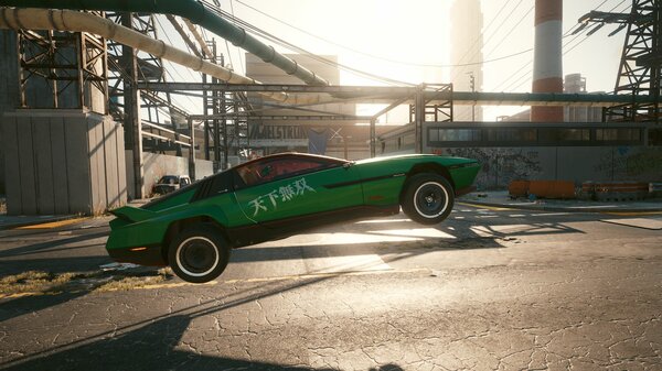 Иногда на острых углах дороги.. Cyberpunk 2077