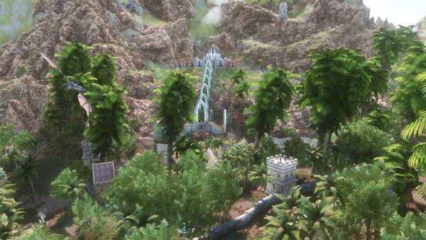 TESV Общая картина дворца и поселения