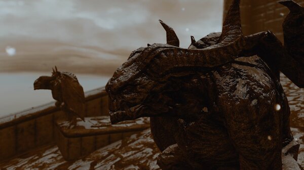 Каменные гаргульи. SkyrimSE (сборка 6.0)