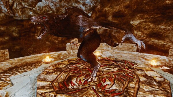 Эйран прогоняет Потему. SkyrimSE (сборка 6.0)