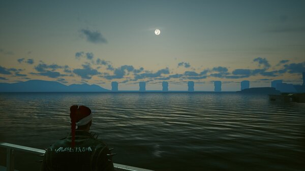 Вечерний ПЕЙЗАЖ. Cyberpunk 2077