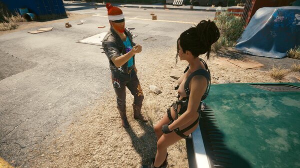 ВИ знакоиться с Панам.. Cyberpunk 2077