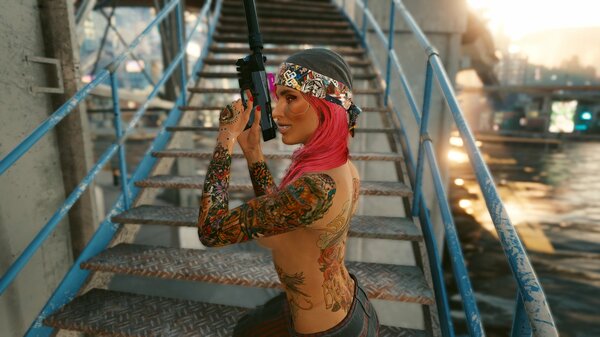 Девачковая ВИ.. Cyberpunk 2077