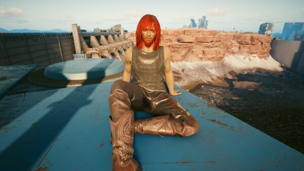 Высоко! Cyberpunk 2077