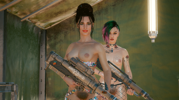 Ви и Джуди со снайпами «Прорыв».