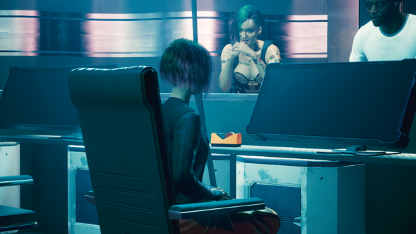 Джуди пришла устраиваться на работу в стрип-клуб.