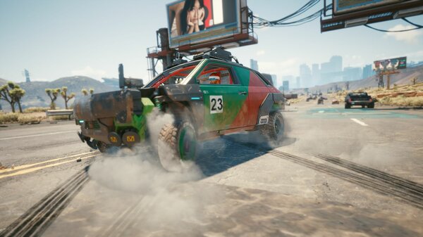 Жжжём резину.. Cyberpunk 2077