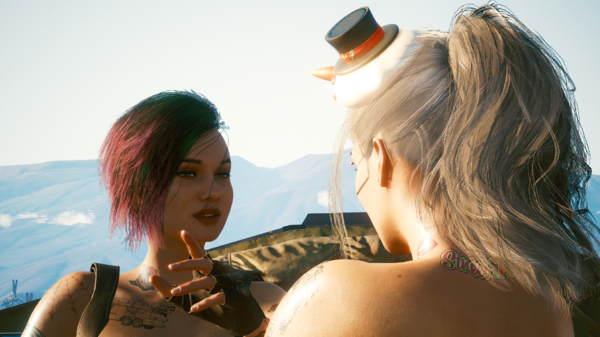 Джуди и Ви закалённые в землях пустоши.