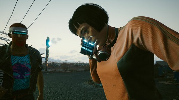 Телефонная болезнь. Cyberpunk 2077