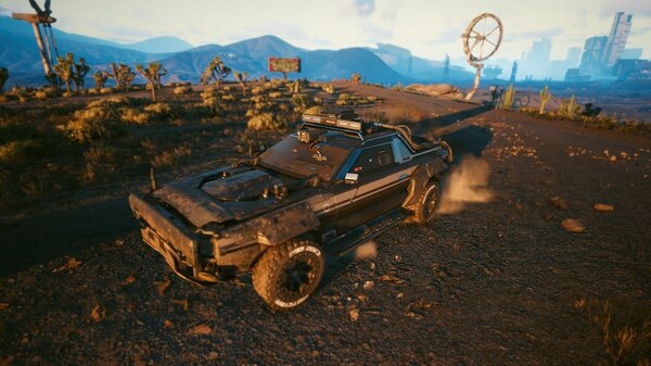 Поворот.. Cyberpunk 2077