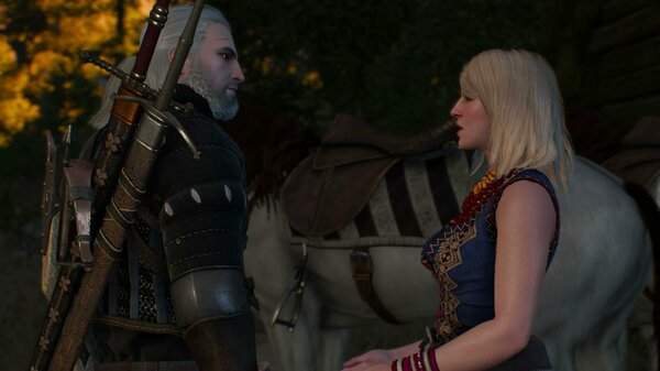 КЕЙРА МЕЦ и ГЕРАЛЬТ.. Ведьмак III (сборка Торна)