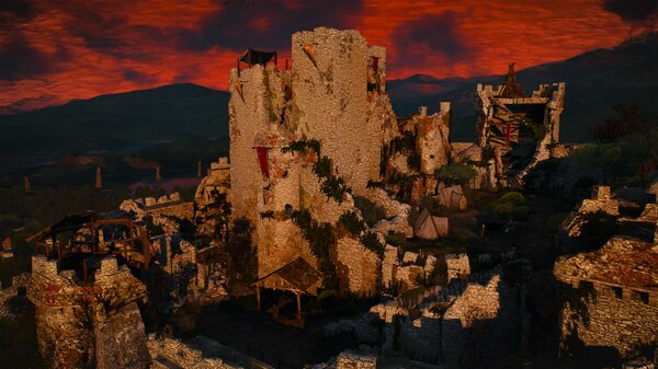 Крепости и пейзажи.. Ведьмак III (сборка Торна)