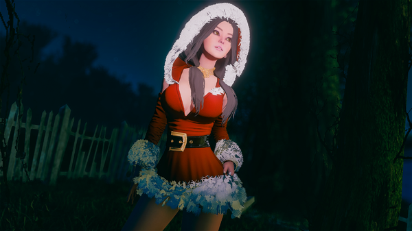 Снегурочка летом.