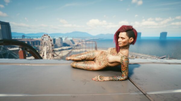 А ваша Ви загарала на Америк.горках?! Cyberpunk 2077
